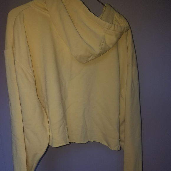 oversize balenciaga hooded crop sweater - Picture 2 of 3